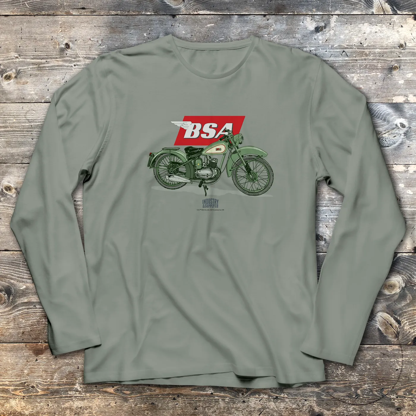 1949 BSA BANTAM - LONG SLEEVE T-SHIRT