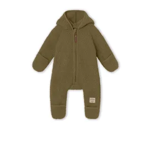 Adel Teddyfleece Jumpsuit. GRS Capers Green