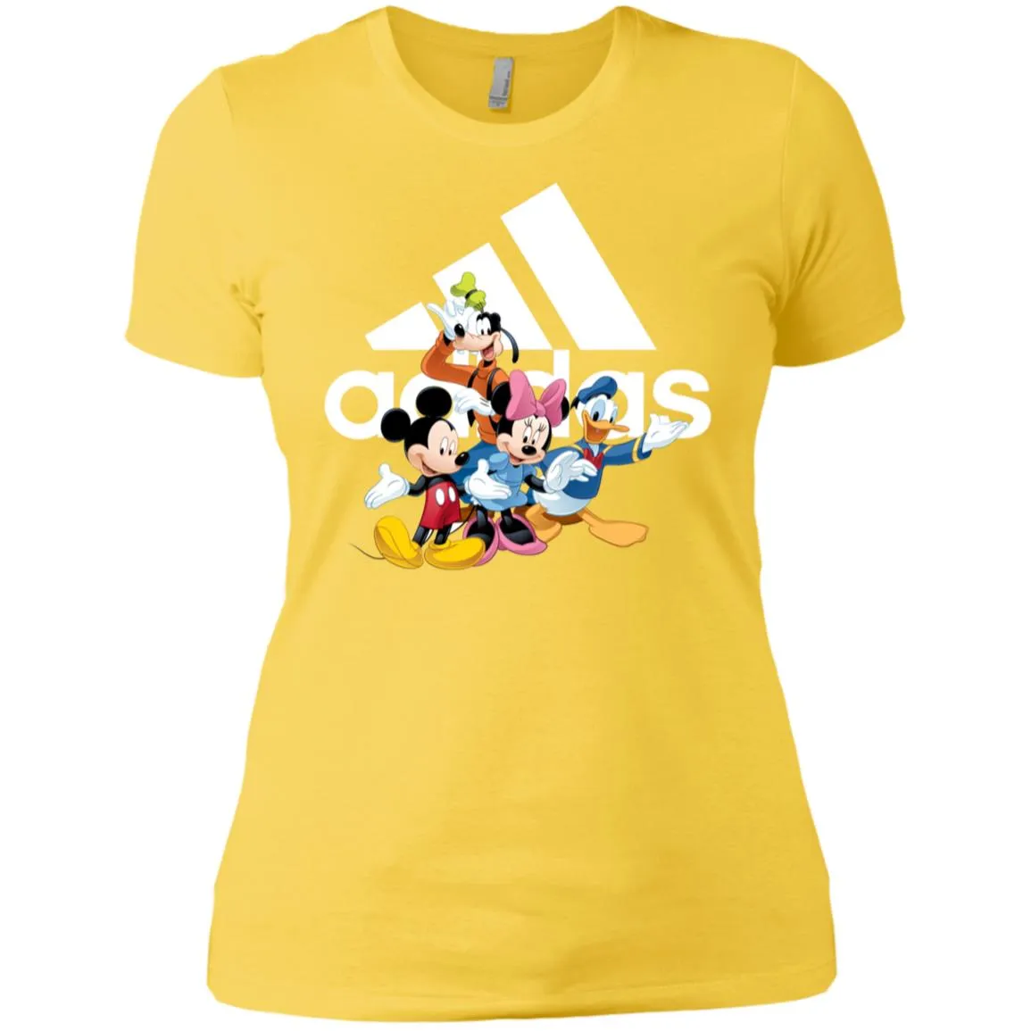 Aidas Mickey Mouse And Friends Disney T-shirt Women Cotton T-Shirt