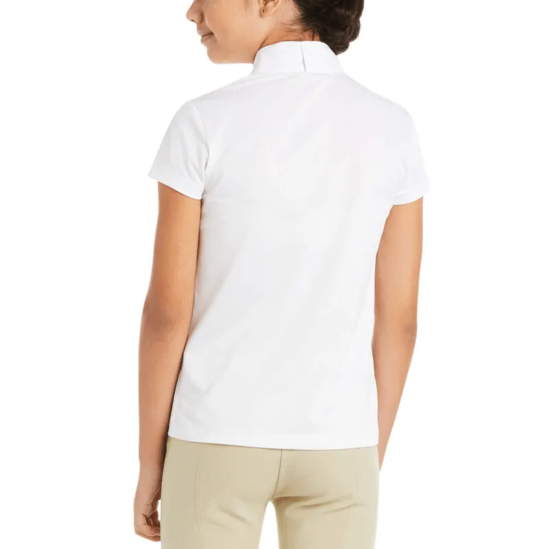 Ariat Juniors Aptos Show Shirt - White