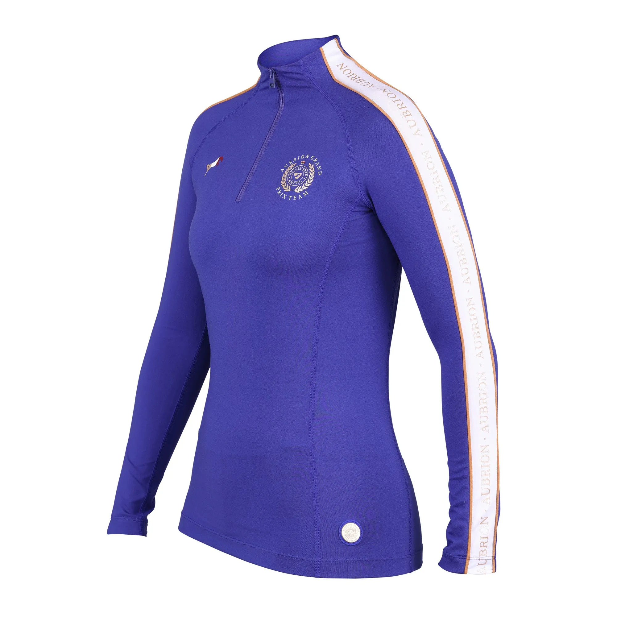 Aubrion Ladies Team Winter Base Layer - Blue