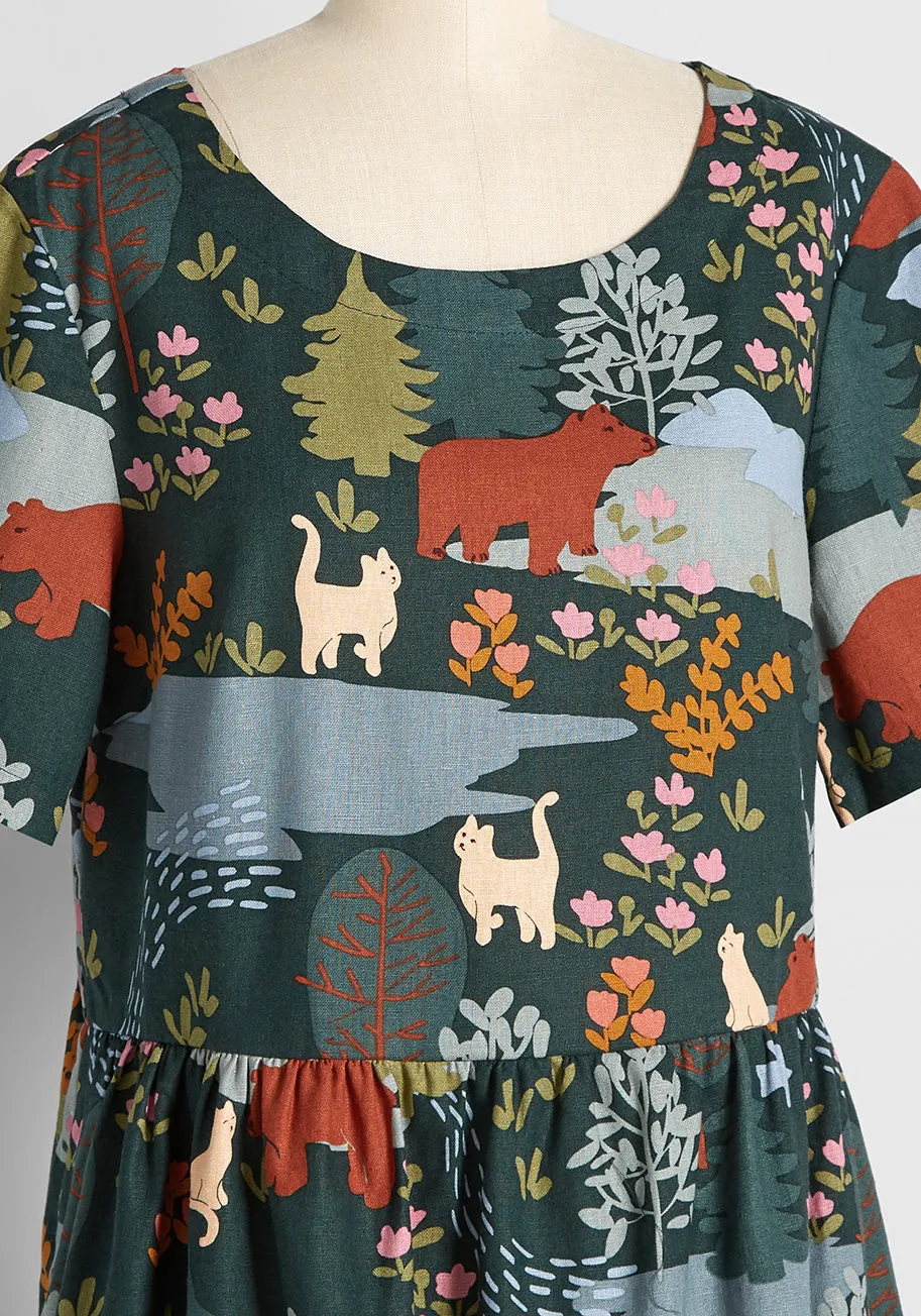 'Bear' Necessities of the Woodlands Dress