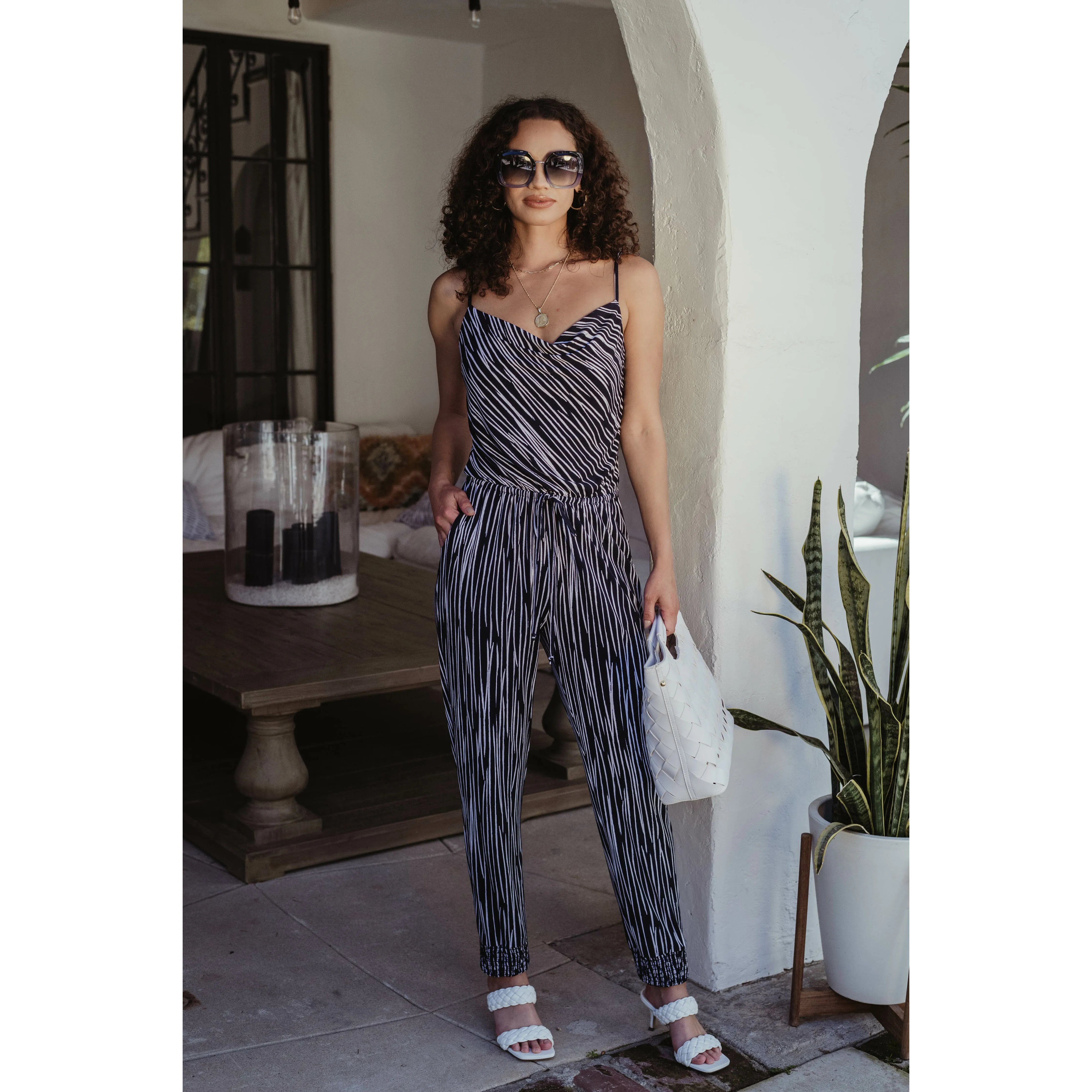 Bias Cami Jumpsuit