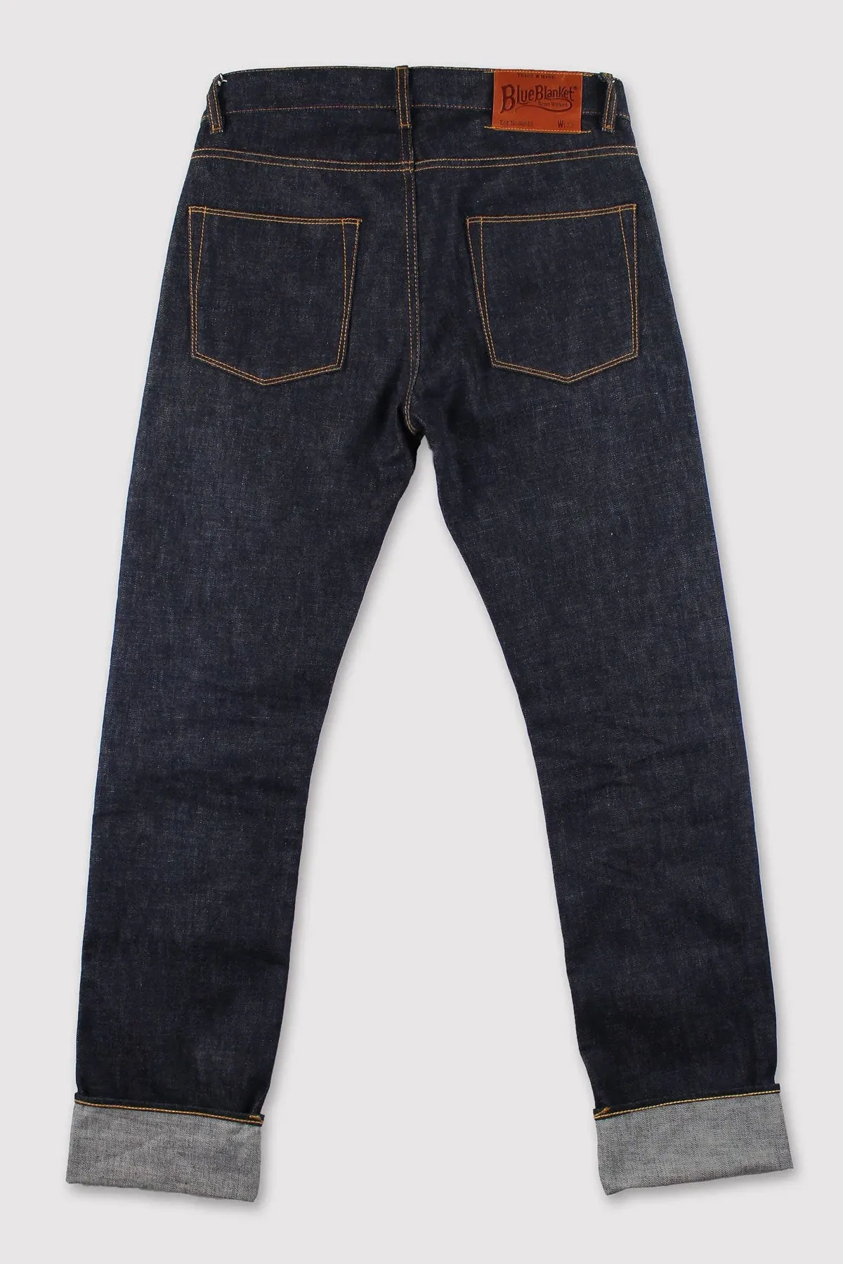 Blue Blanket - P01 JP12 Raw Pure Vegetal Indigo 14 Oz Selvedge Unwashed Japanese Denim