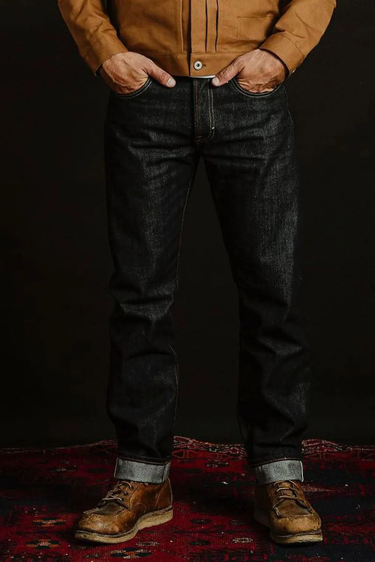 Blue Blanket - P01 JP12 Raw Pure Vegetal Indigo 14 Oz Selvedge Unwashed Japanese Denim