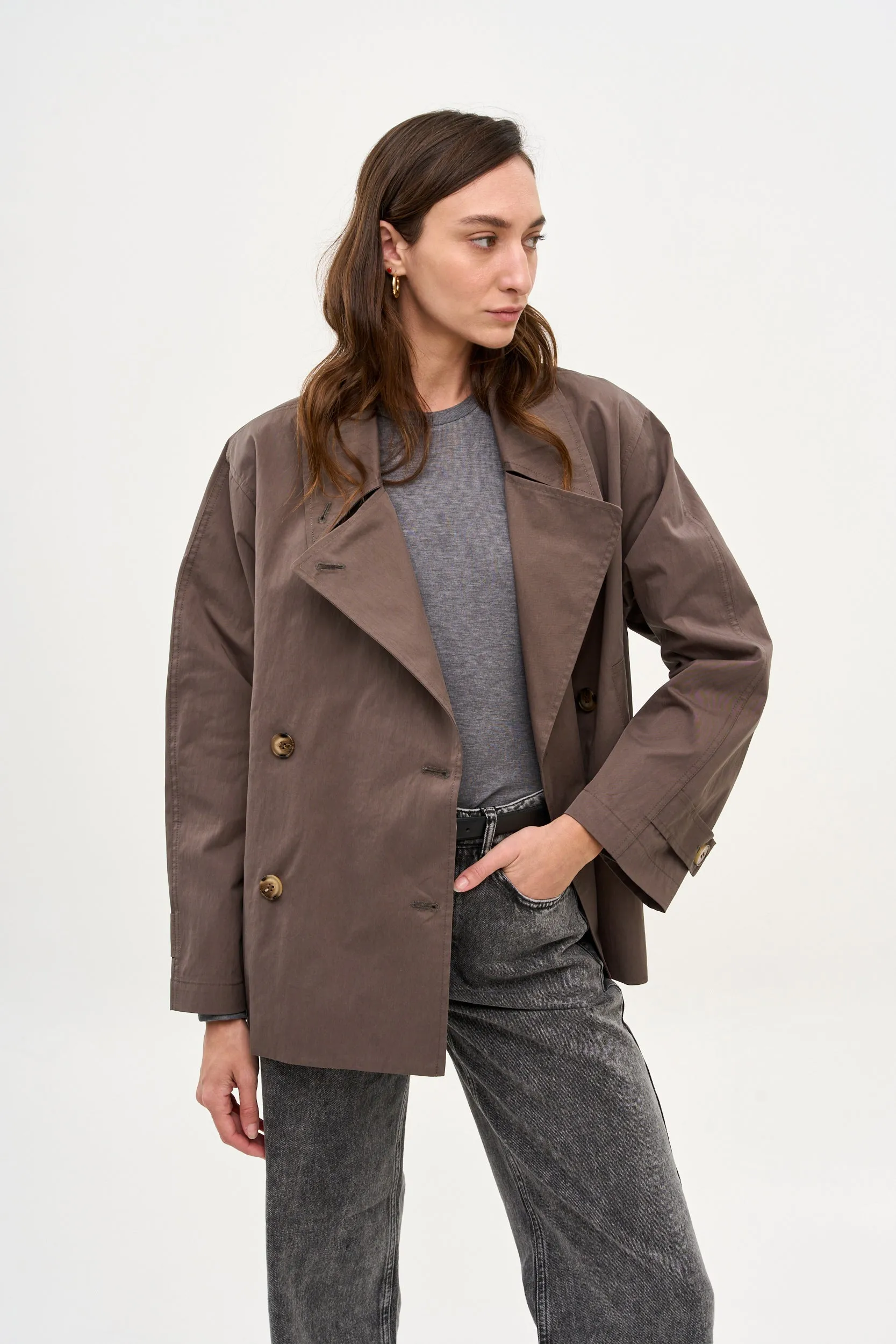 Bobby Trench Dusty Brown