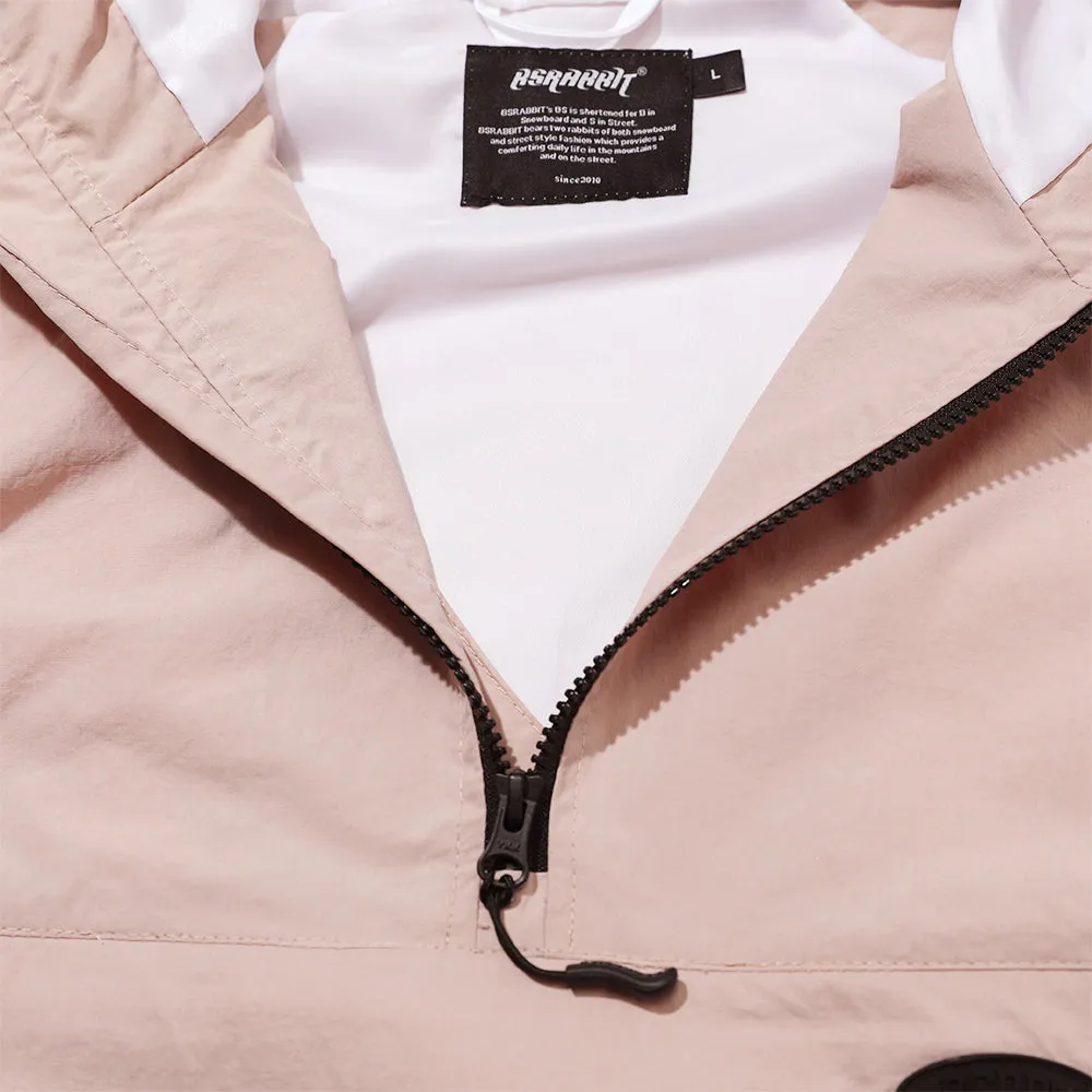 BSP HOODED ANORAK JACKET PINK