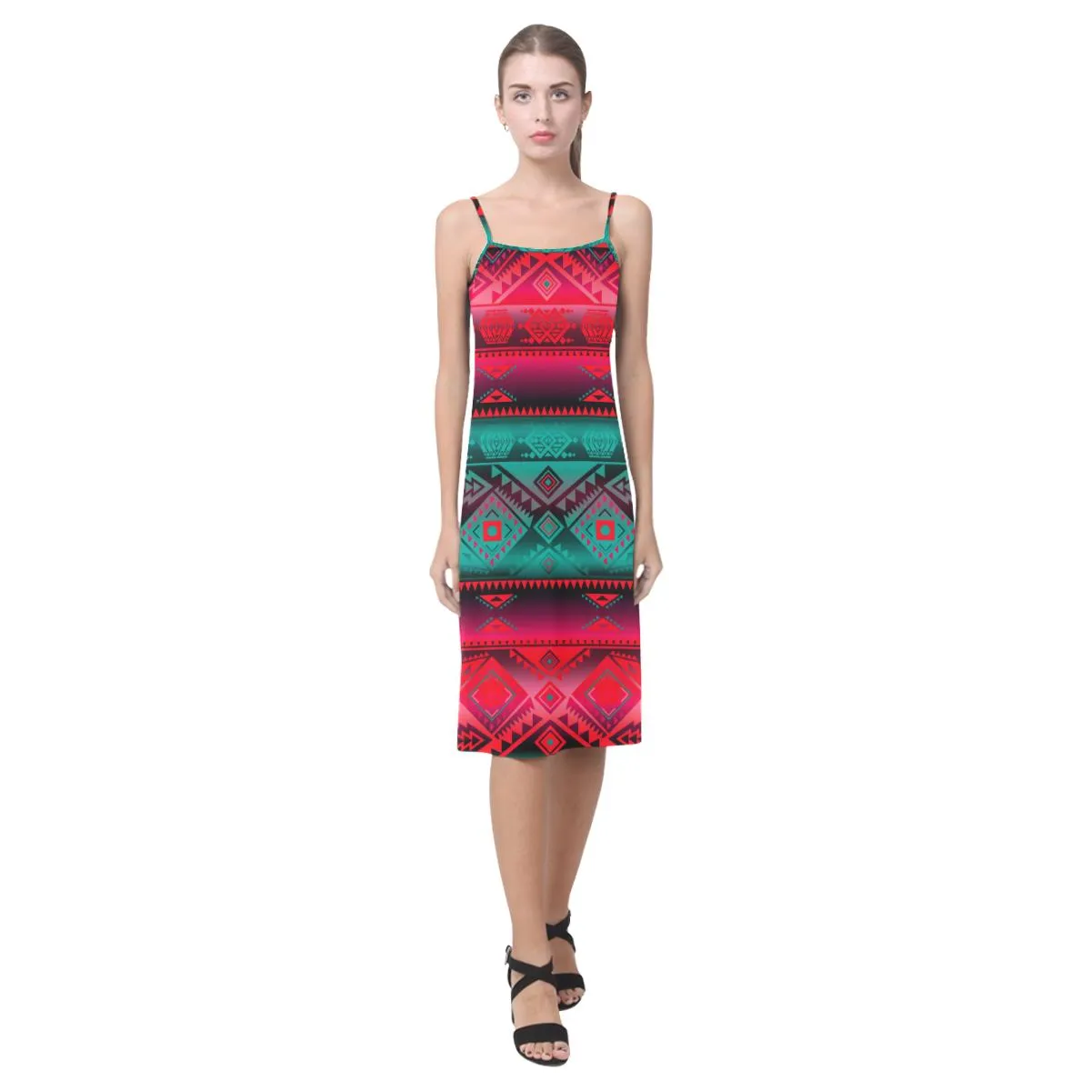 California Coast Summer Gather Alcestis Slip Dress