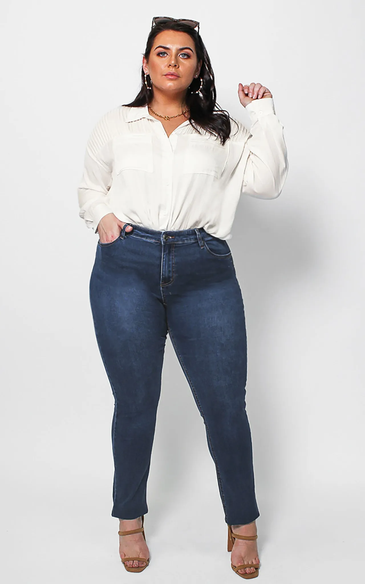 Carley Jeans - Dark Blue