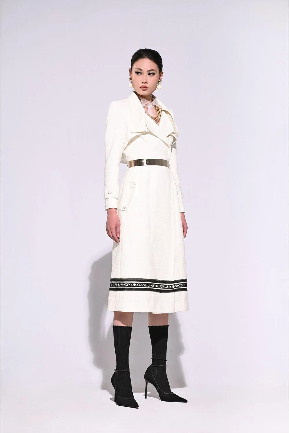 Cato Fitted Trench Coat