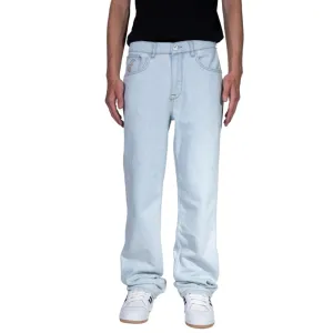 Charger Baggy Denim Pants Light Blue