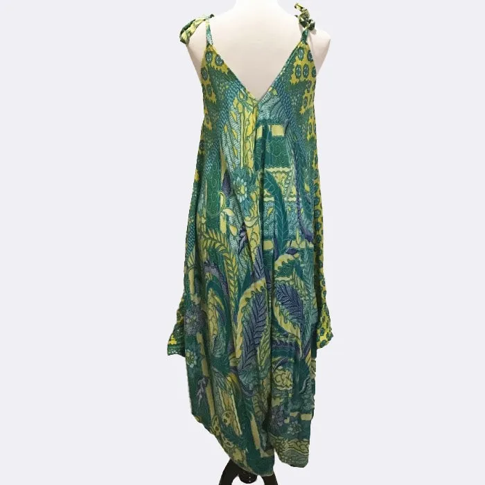 Costa Rica Emerald Convertible Jumpsuit