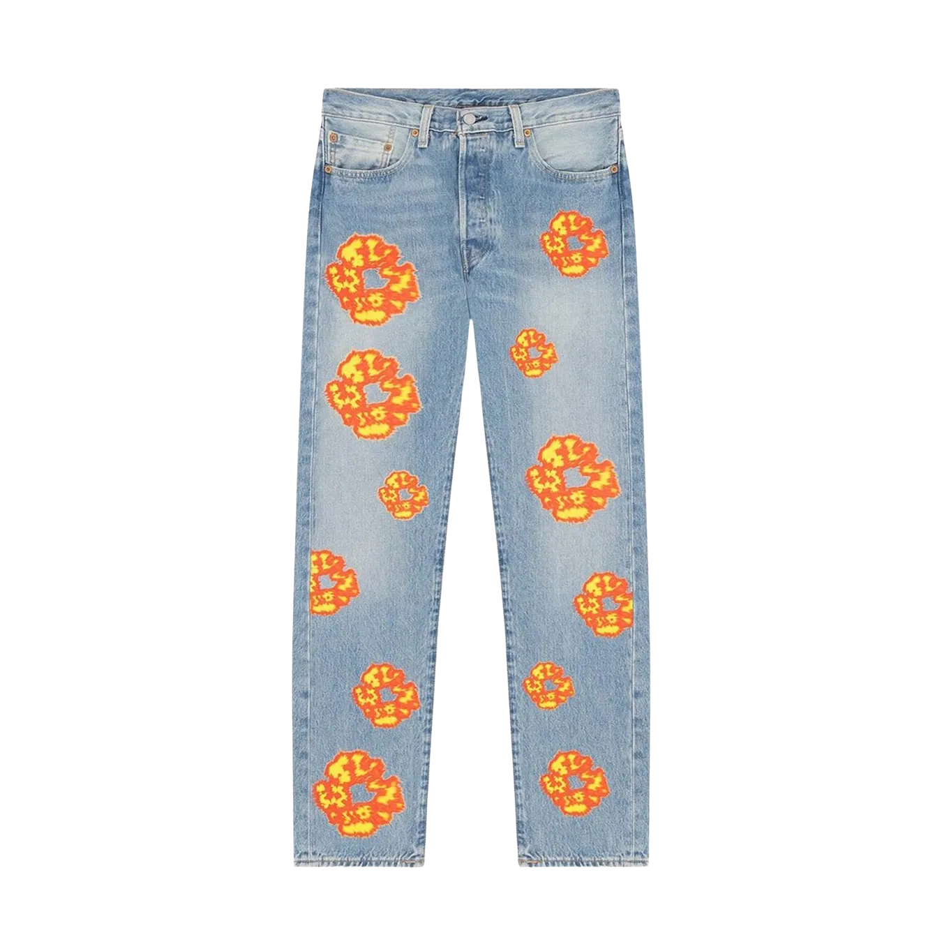 Denim Tears X Offset Jeans 'Light Wash'