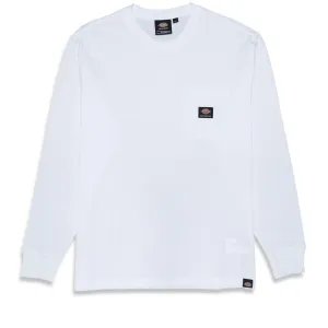 Dickies Heavyweight Long Sleeve Pocket T-Shirt - White