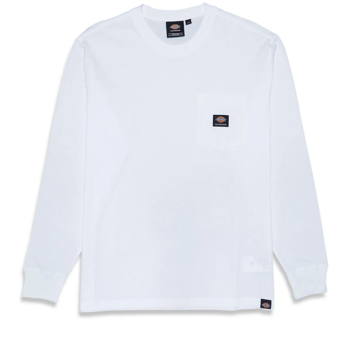 Dickies Heavyweight Long Sleeve Pocket T-Shirt - White