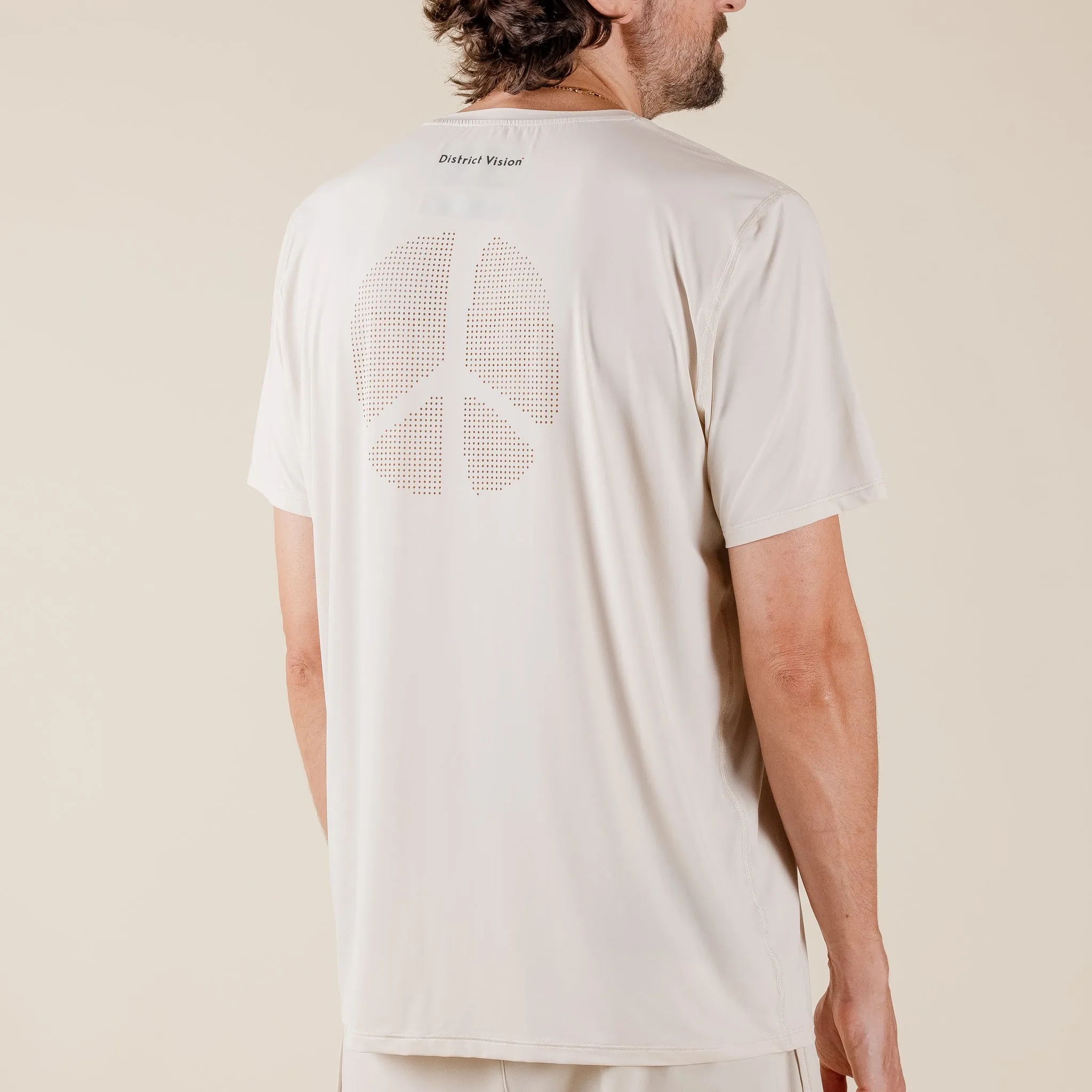 District Vision - Ultralight Aloe Short Sleeve Tee - Mushroom