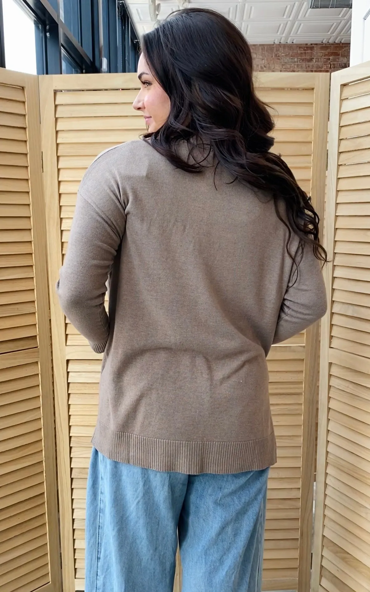 Easy Going Cardigan | Mocha