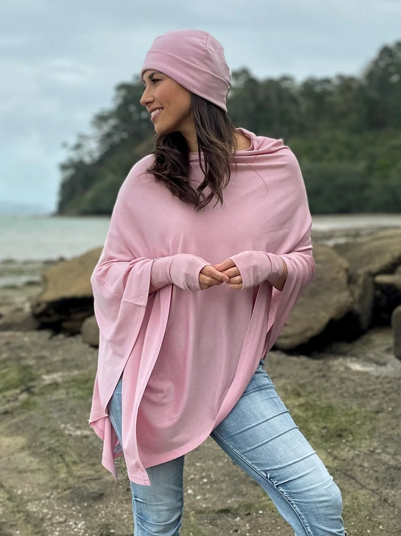 EBASPONCHO MERINO EASY STYLE LAYER WITHOUT CHIFFON