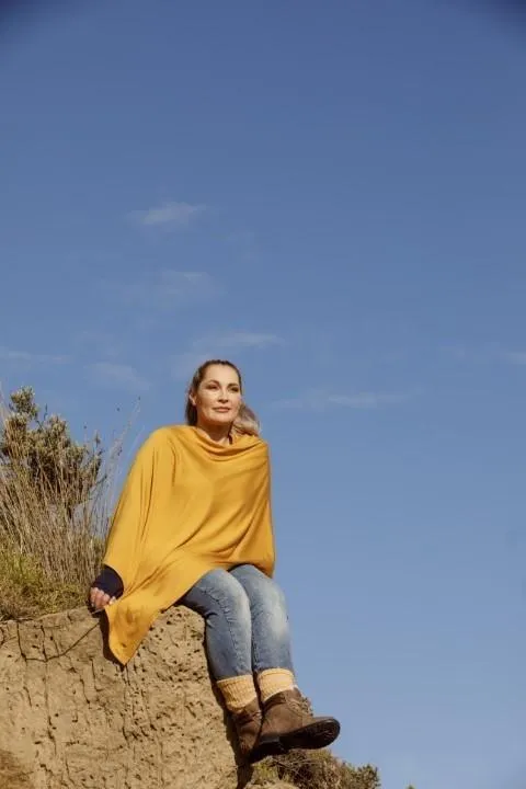 EBASPONCHO MERINO EASY STYLE LAYER WITHOUT CHIFFON