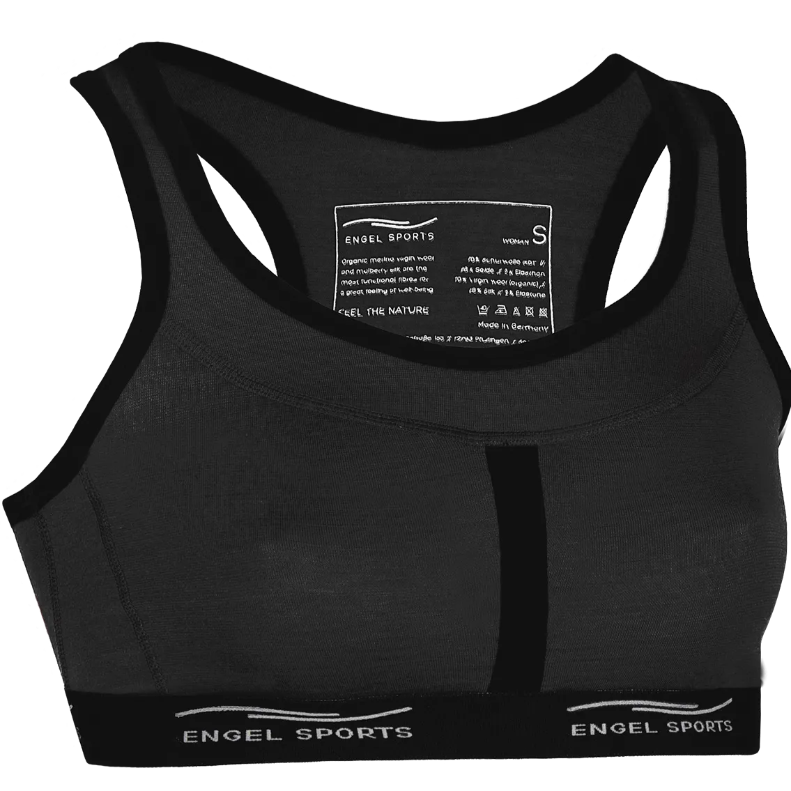 Engel Women Eco Sport Bra, Merino Wool/Silk - Sale - 30% off