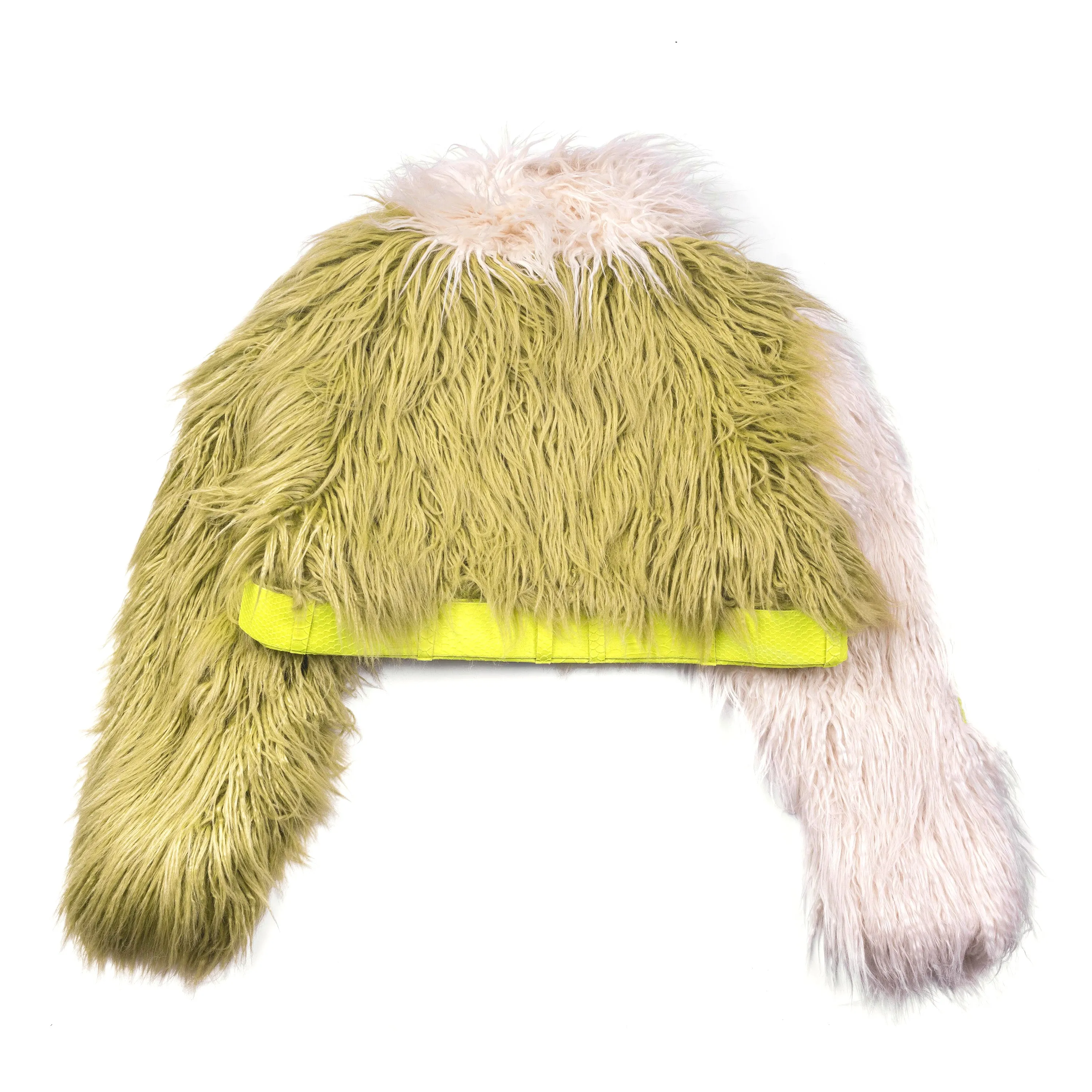 Faux Fur Lime Jacket