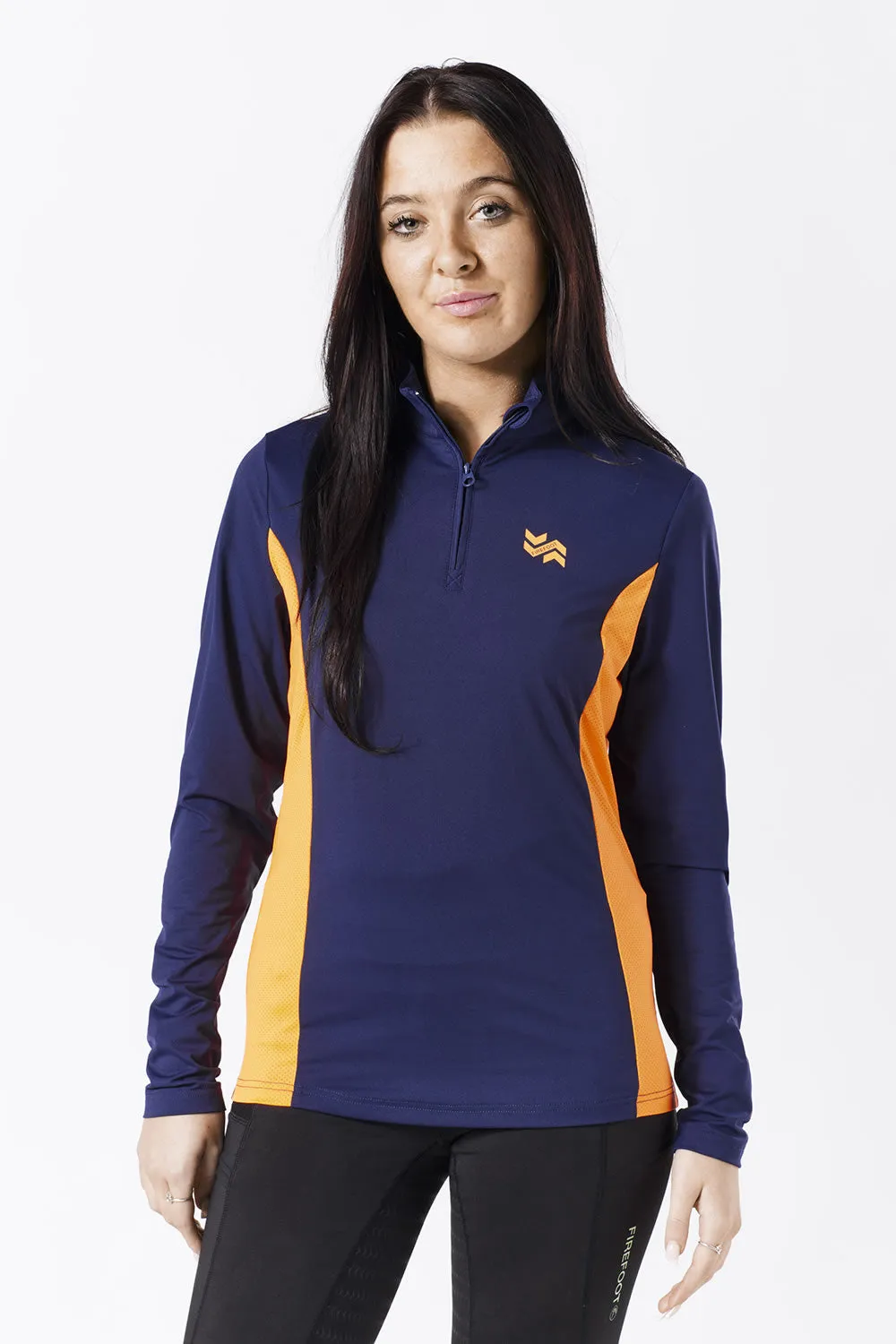 Firefoot Standbury Base Layer Ladies Navy/Orange