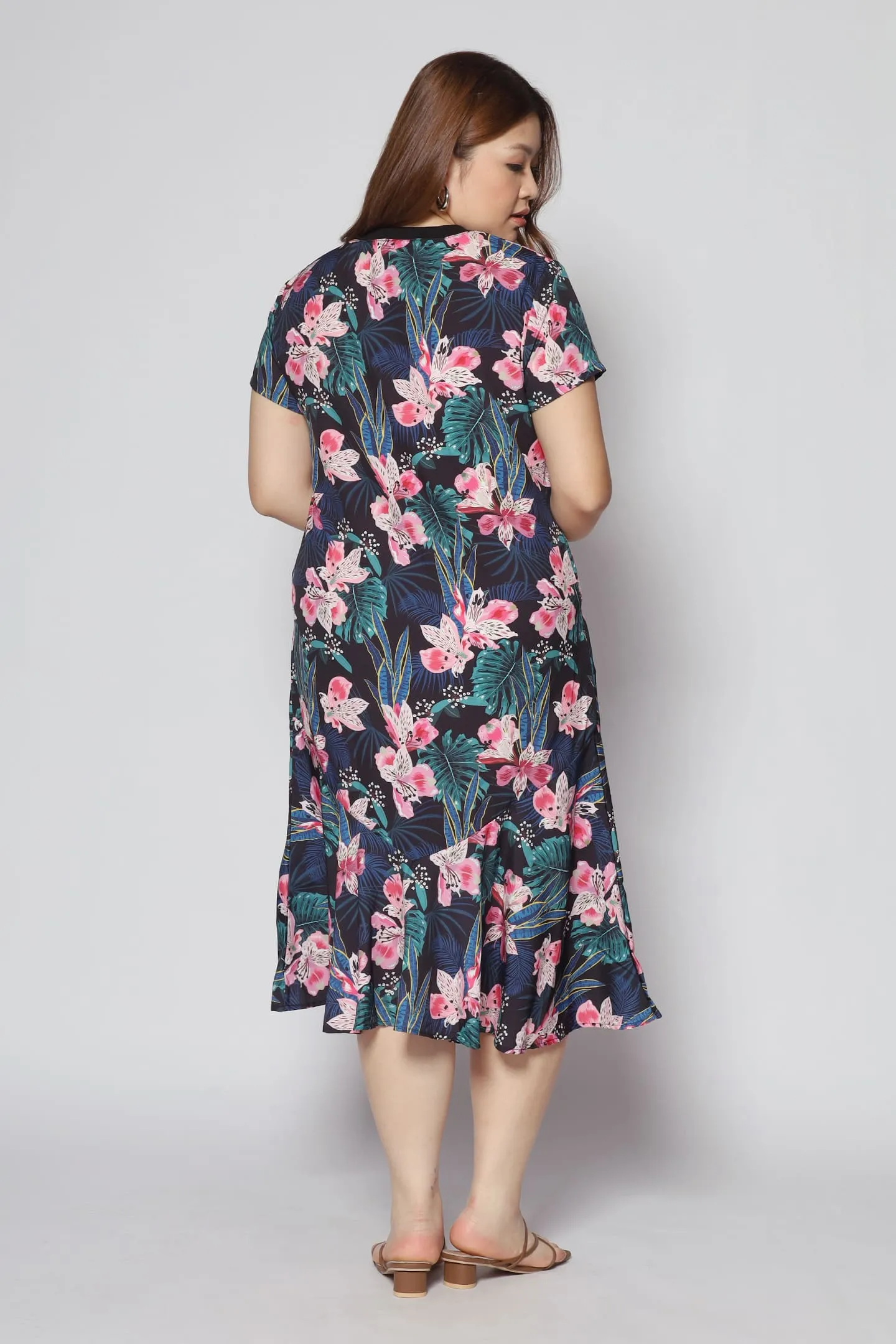 Gisele Dress in Hibiscus