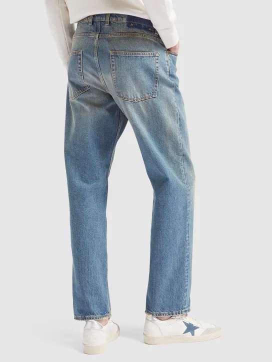 Golden Goose   Journey dirty wash cotton denim jeans 