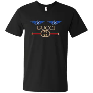 Gucci Bmw Trending T-shirt Men V-Neck T-Shirt