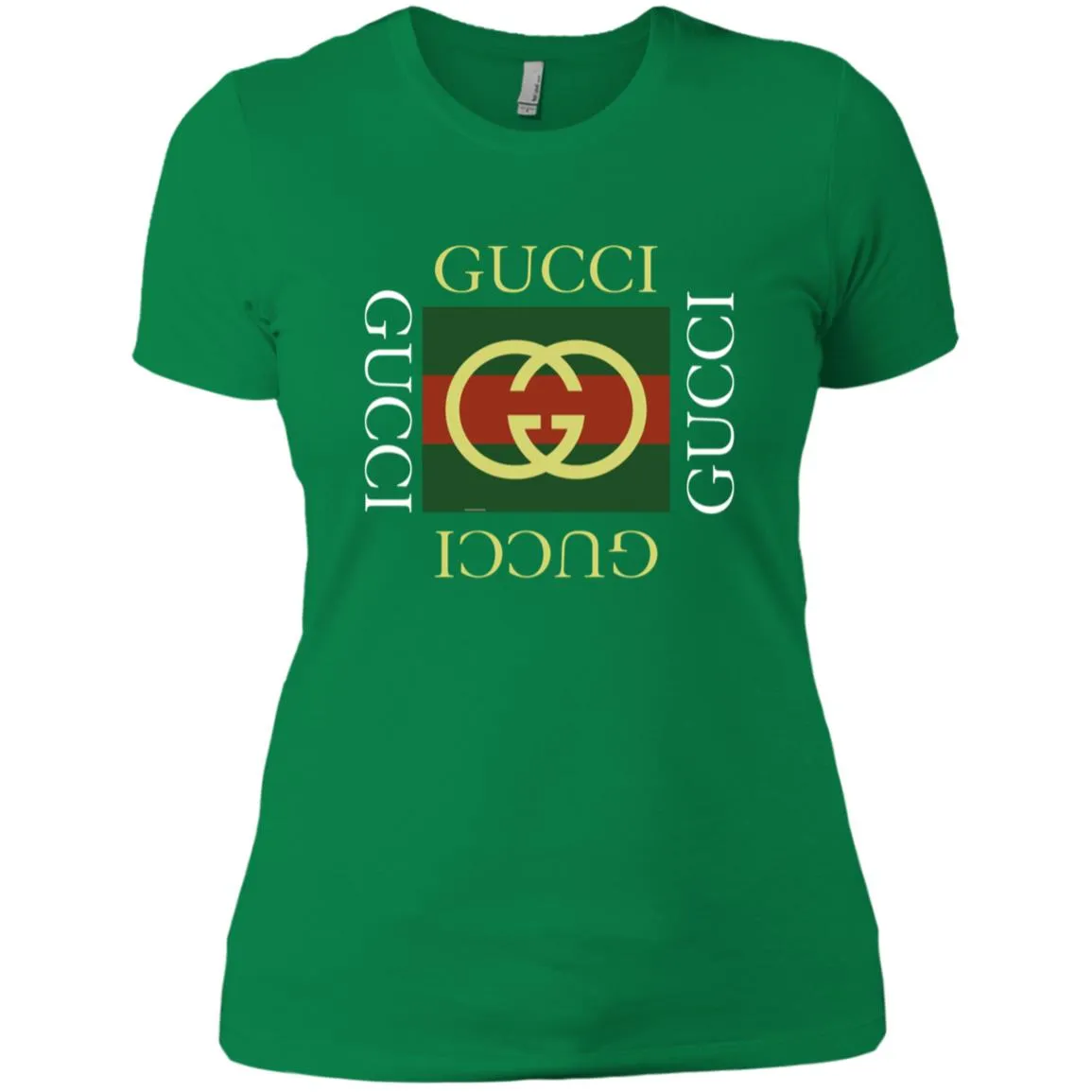 Gucci Logo Gift T-shirt Women Cotton T-Shirt