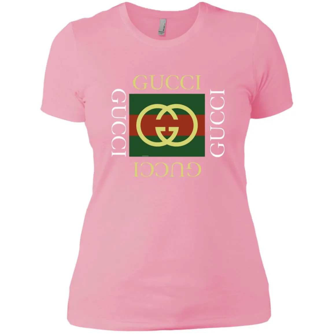 Gucci Logo Gift T-shirt Women Cotton T-Shirt