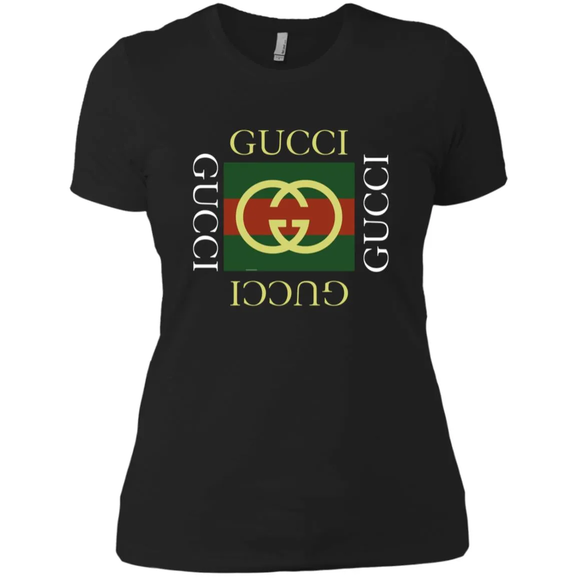 Gucci Logo Gift T-shirt Women Cotton T-Shirt