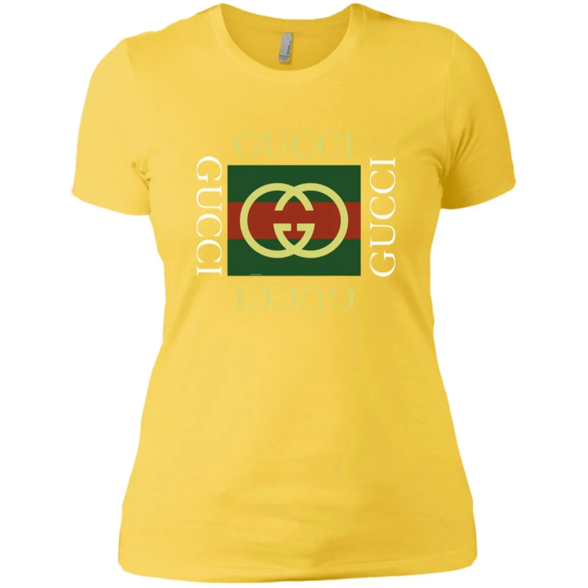 Gucci Logo Gift T-shirt Women Cotton T-Shirt