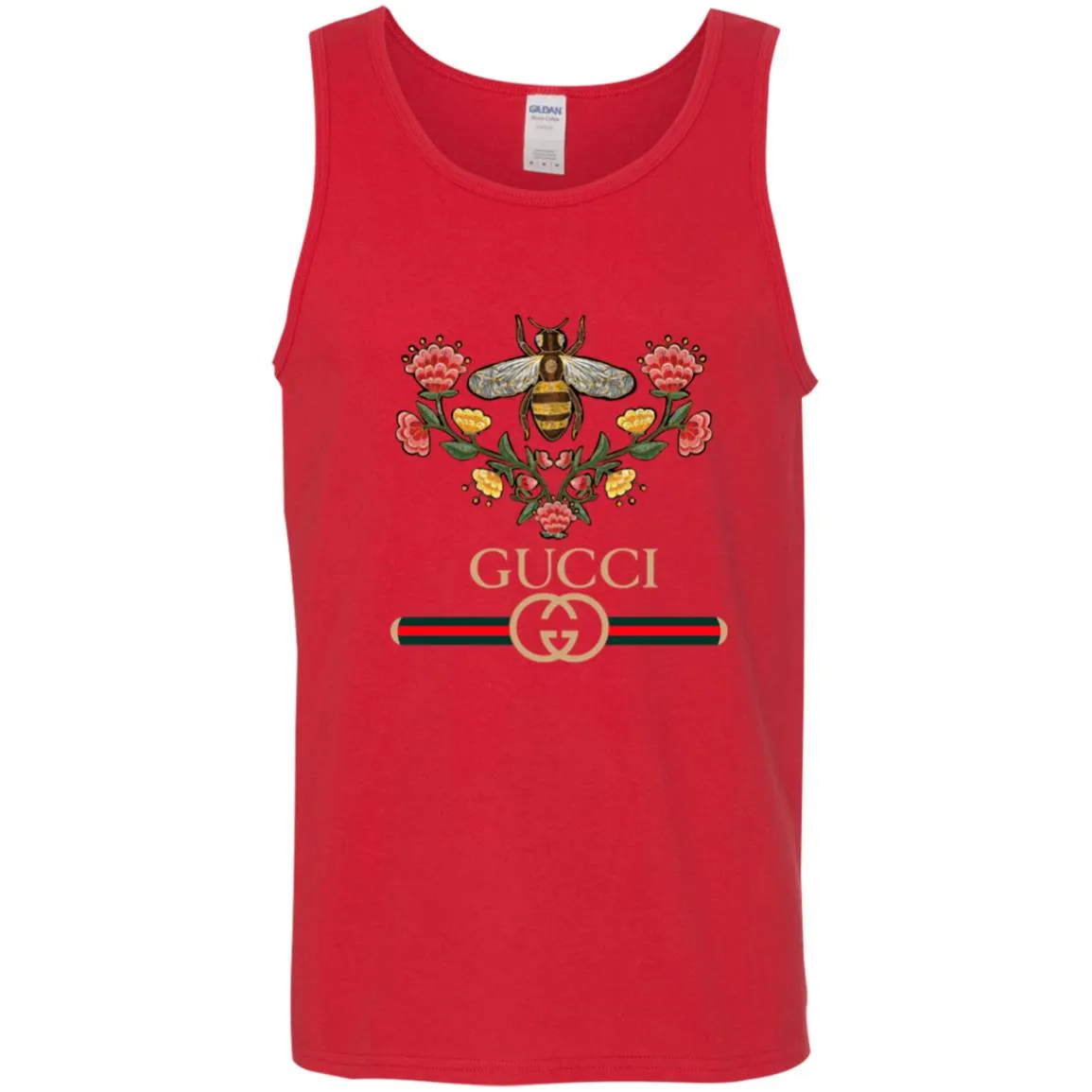 Gucci Logo T-shirt Men Cotton Tank