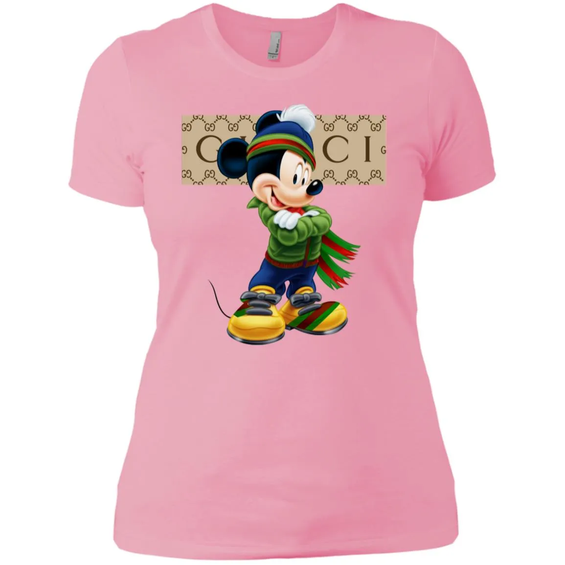 Gucci Trending Mickey T-shirt Women Cotton T-Shirt