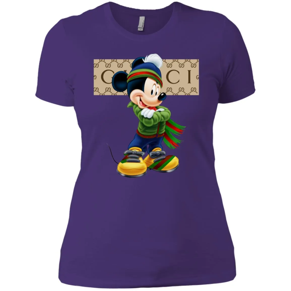 Gucci Trending Mickey T-shirt Women Cotton T-Shirt