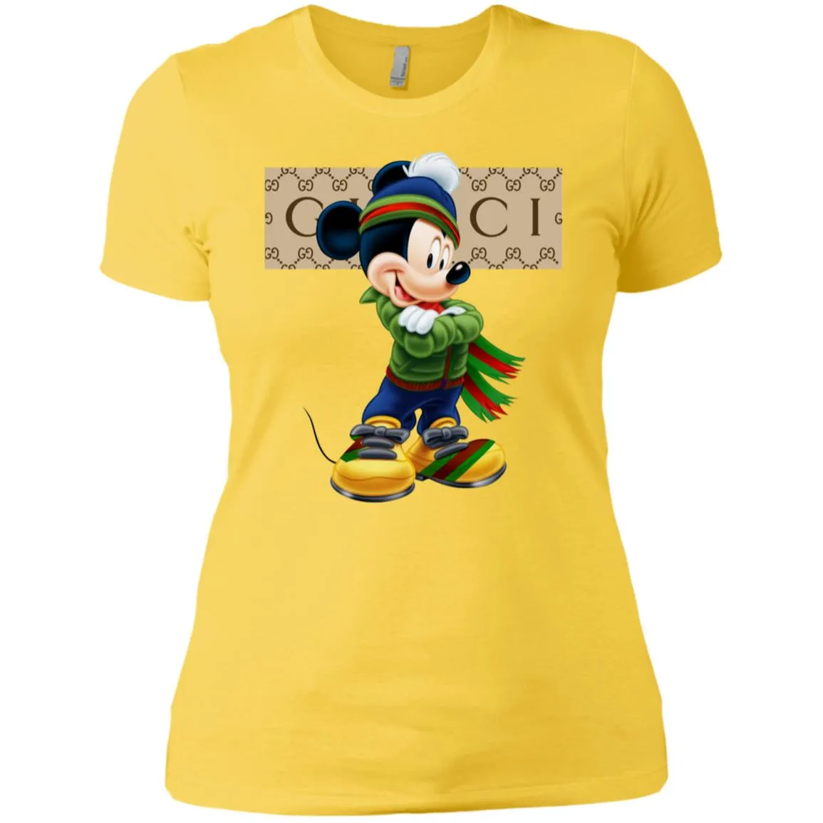 Gucci Trending Mickey T-shirt Women Cotton T-Shirt