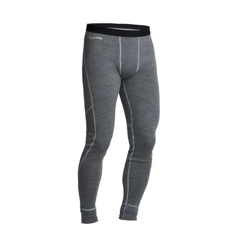 Halvarssons Warm Wool Longs Base Layer Leggings Grey