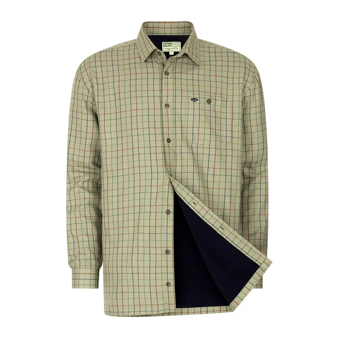 Hoggs of Fife Boxwood Fleece Lined Shirt