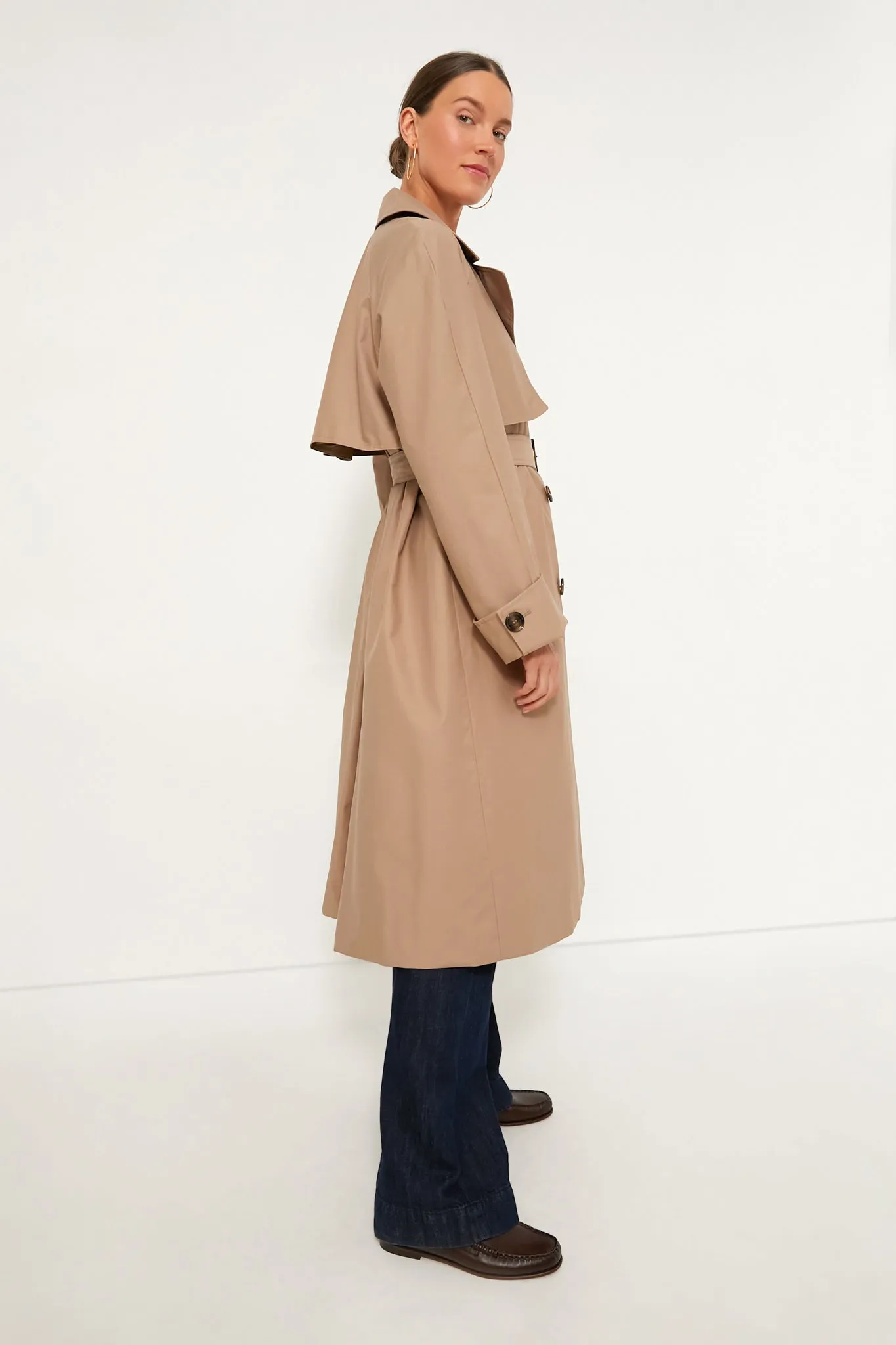 Honey Gwyn Showerproof Trench Coat