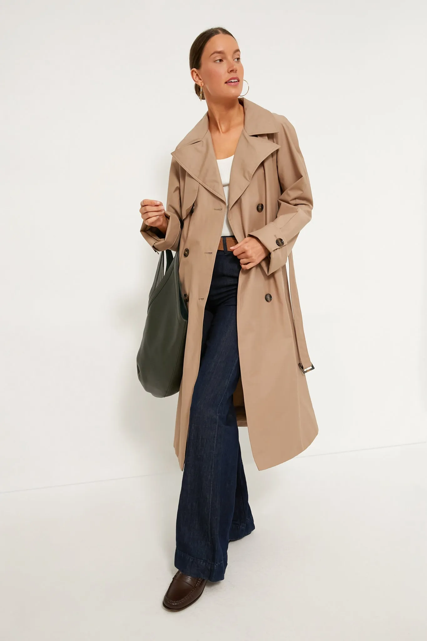 Honey Gwyn Showerproof Trench Coat