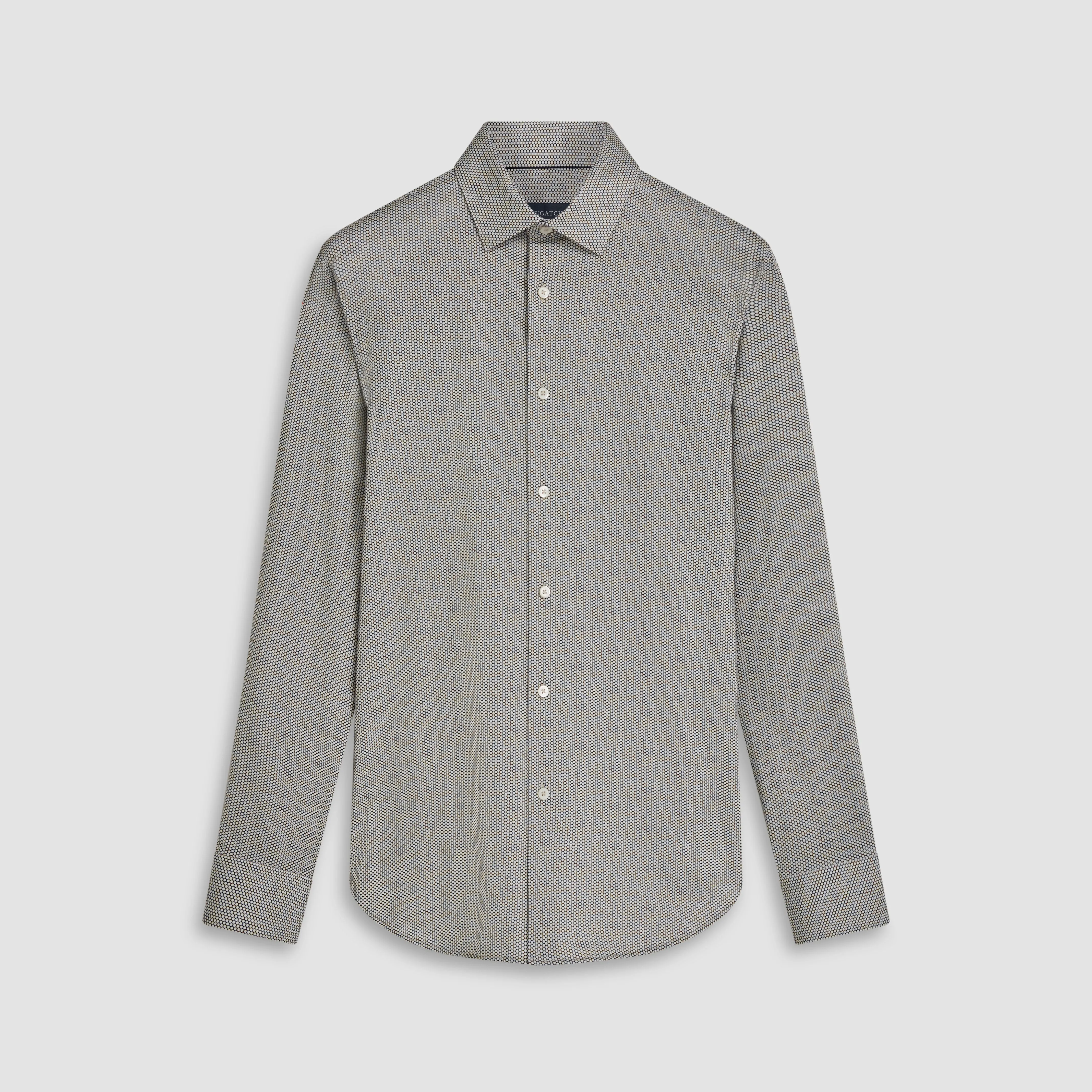 James Honeycomb Check OoohCotton Shirt