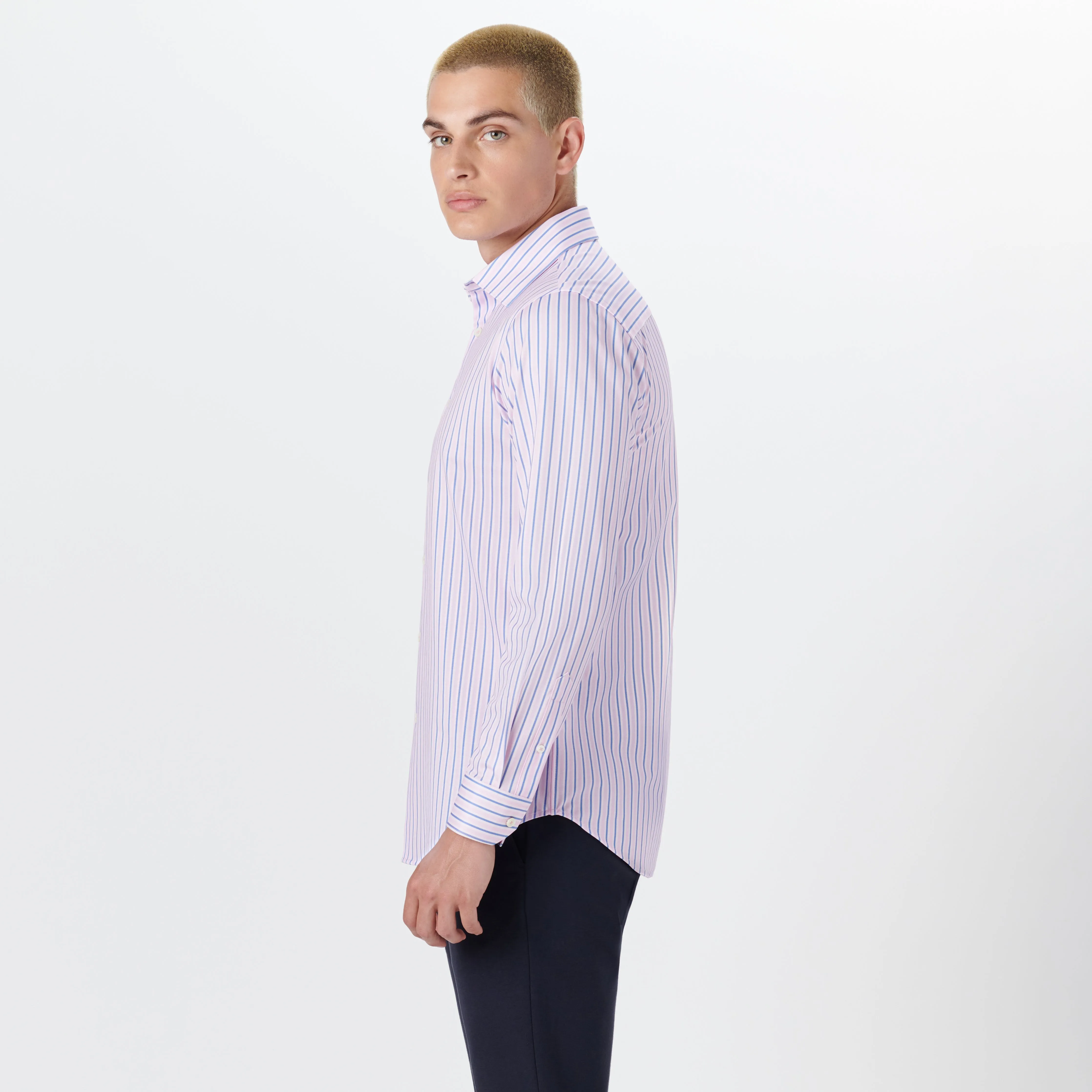 JAMES Pin Stripe OoohCotton Twill Shirt