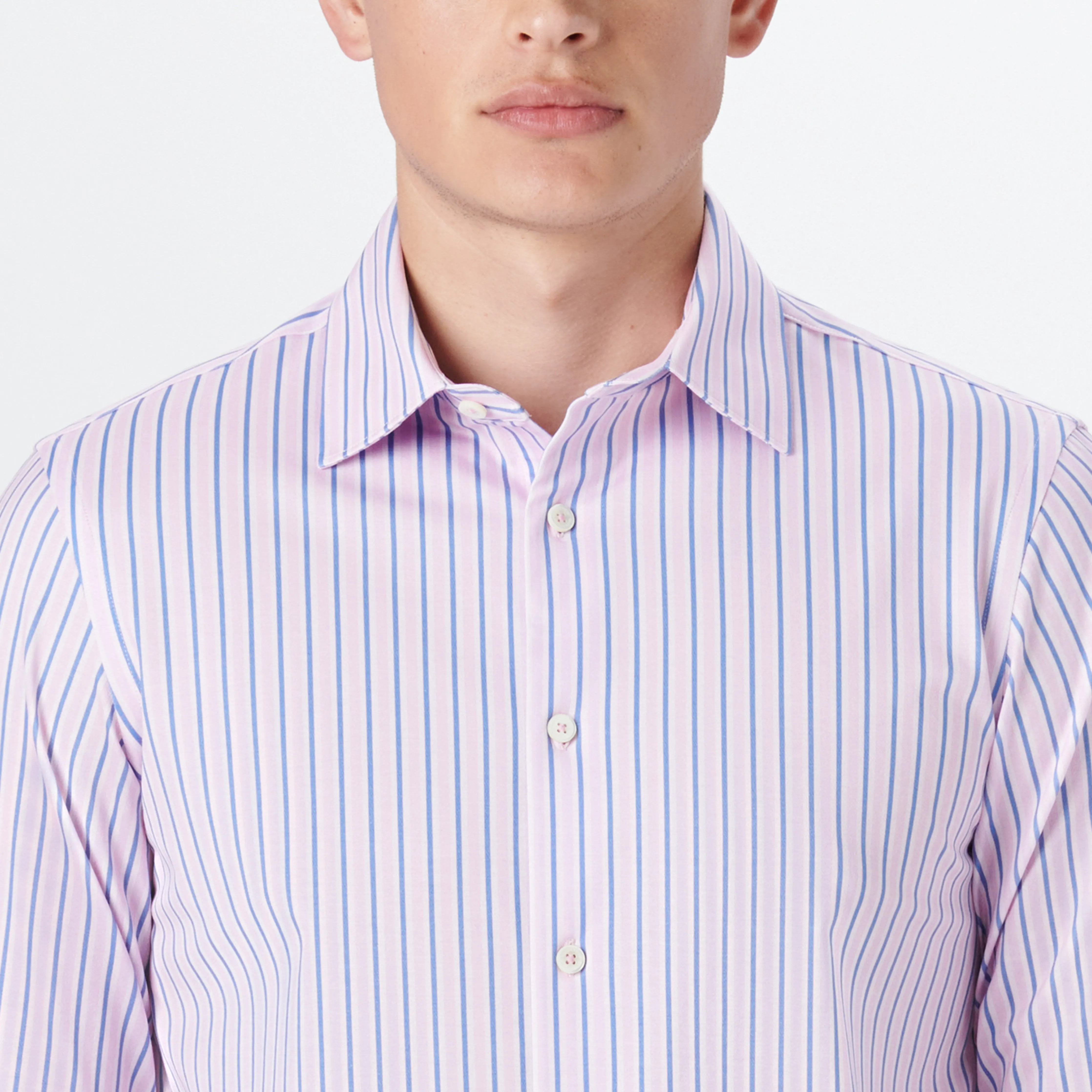 JAMES Pin Stripe OoohCotton Twill Shirt