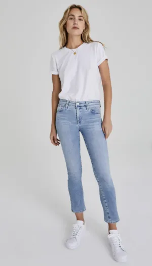 Jodi High Rise Slim Crop Flare