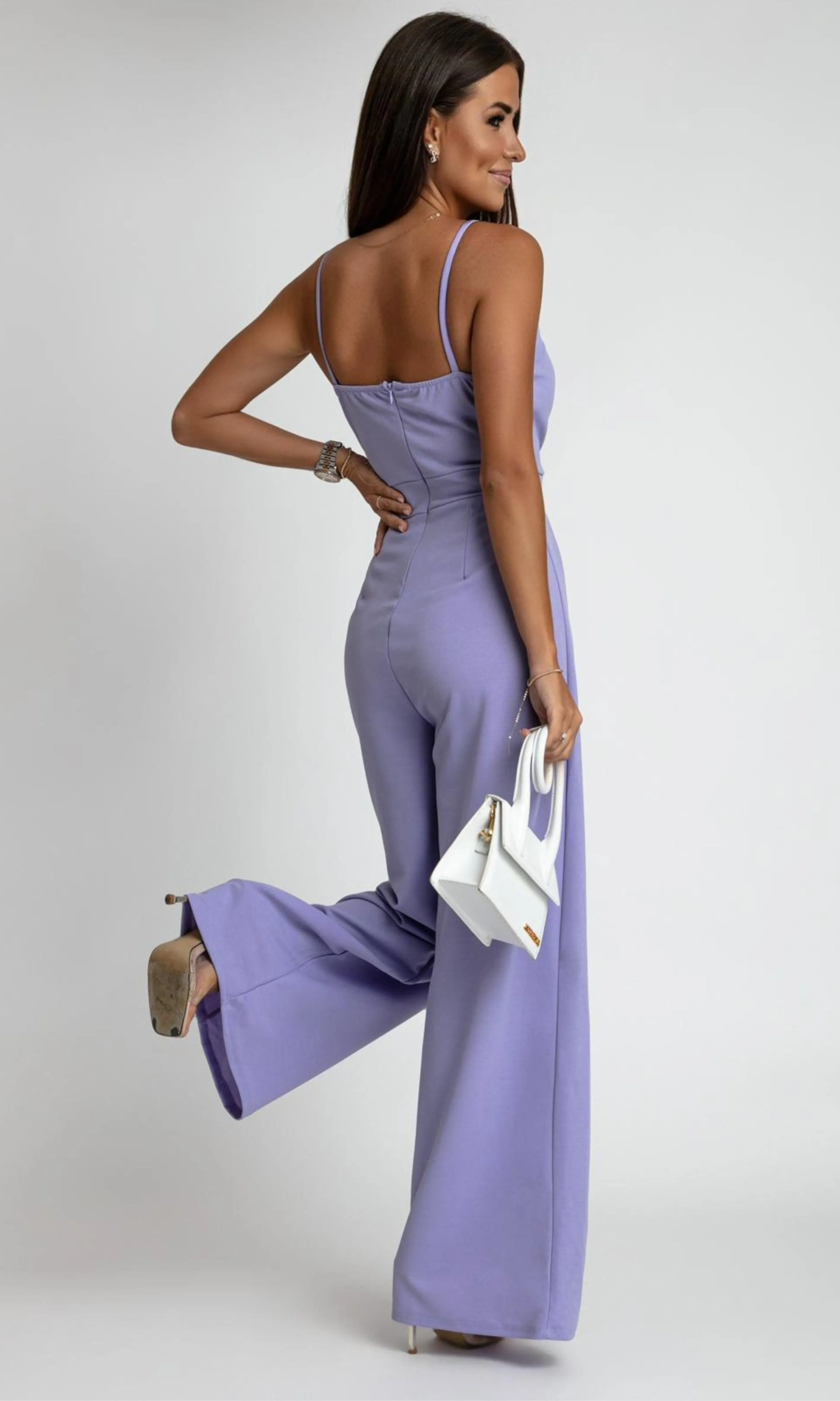 Jumpsuit lila Mylene