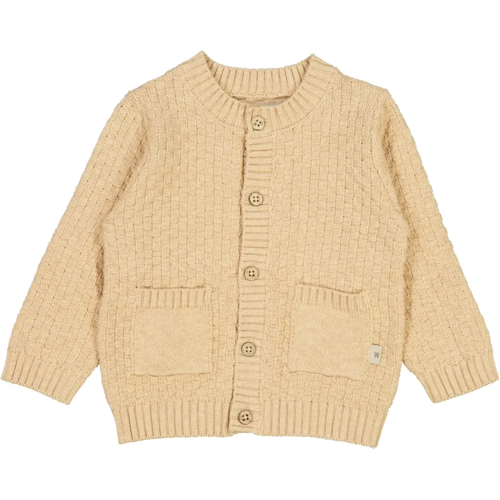 Knit Cardigan Alf - cartouche melange