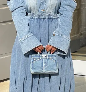 Lala XS Denim Tote