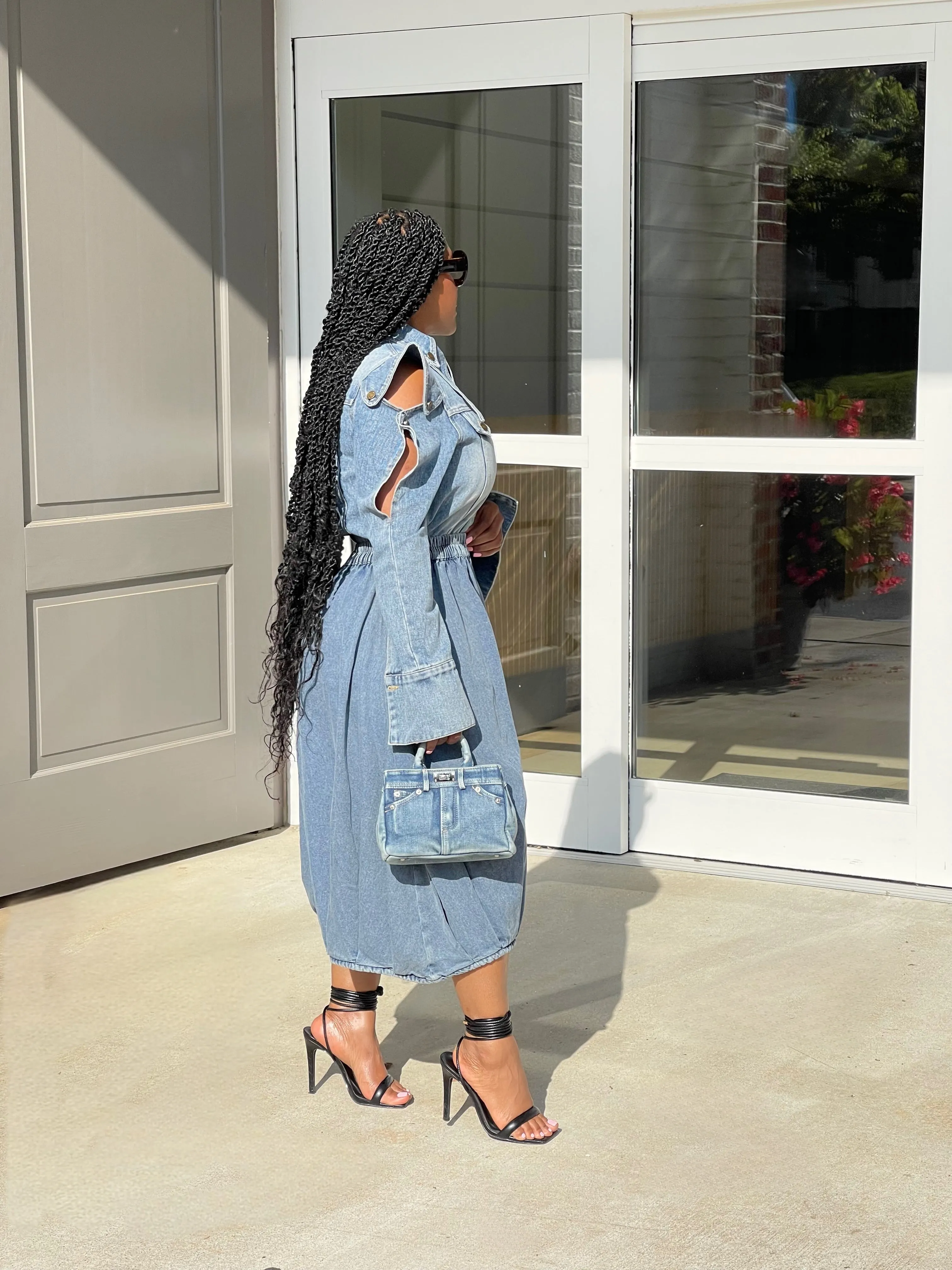 Lala XS Denim Tote