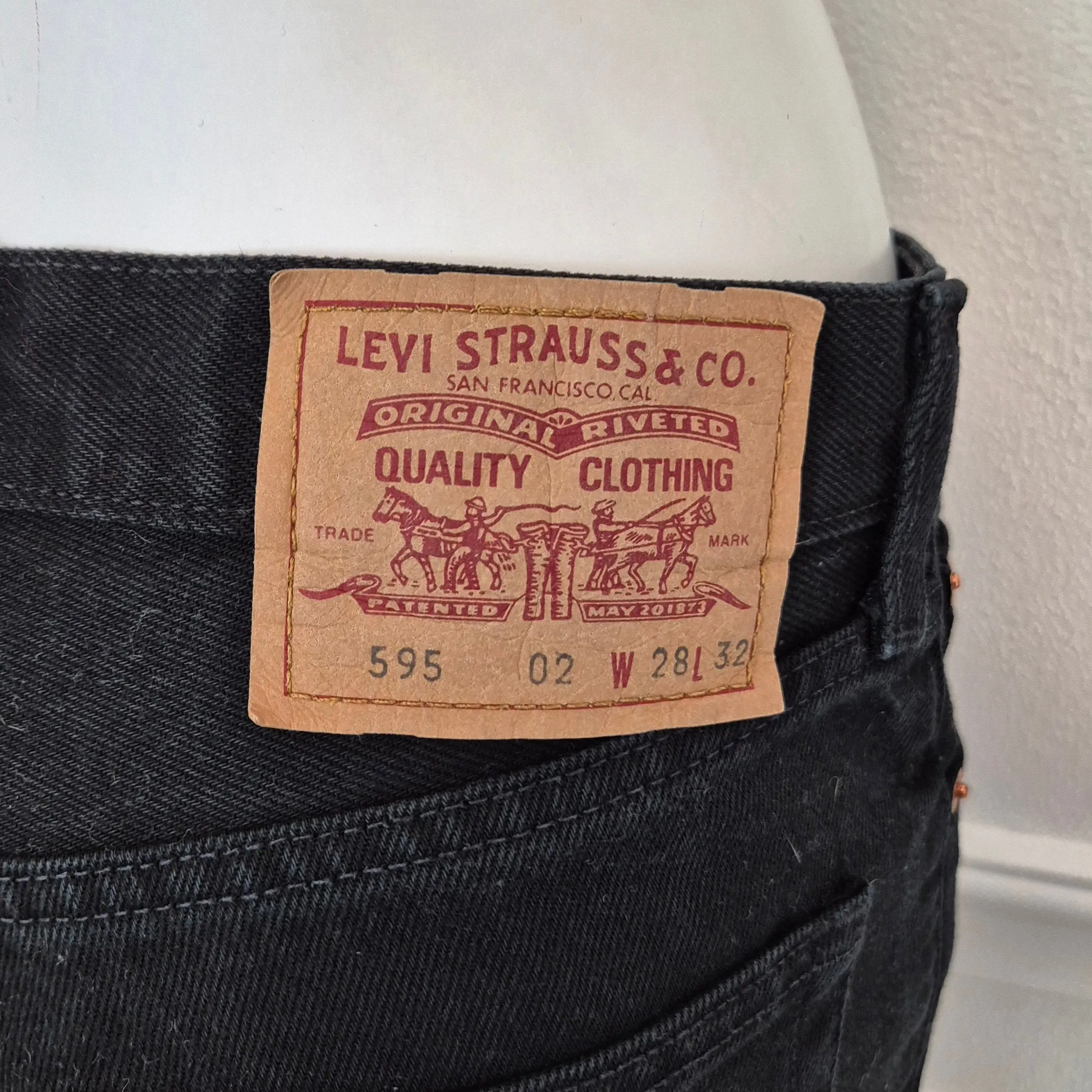 Levi's | Jeans neri 595 02 W28